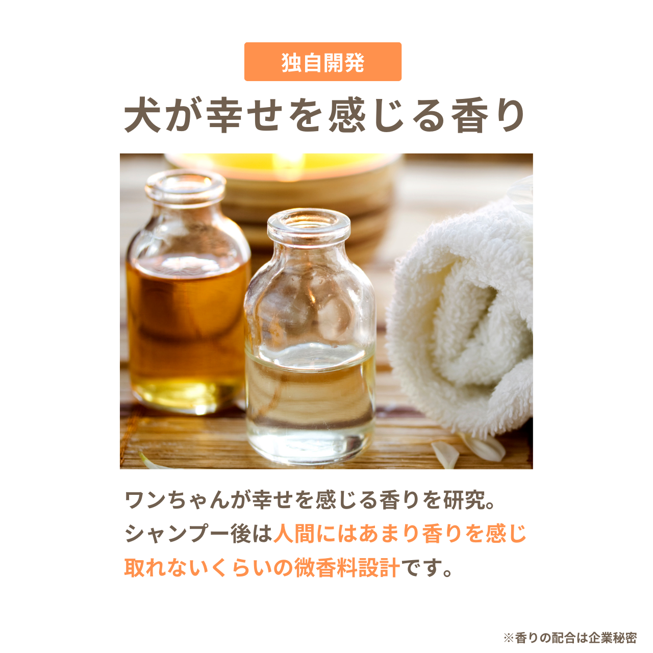 HAPPY FRAGRANCE SHAMPOO 犬用シャンプー <毛並補修・保護> 300ml
