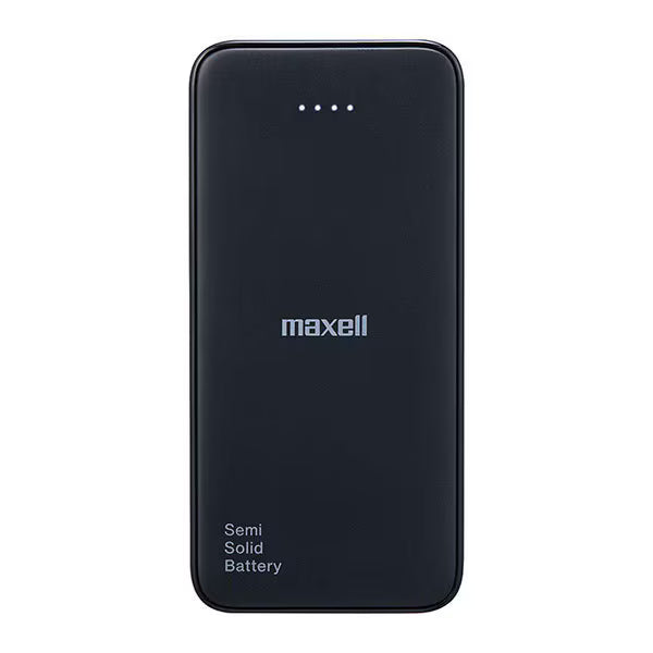 Maxell モバイルバッテリー 10000mAh 燃えにくい半固体電池採用 MPC-CSSB10000